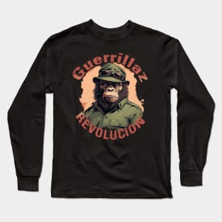 Guerrillaz Revolucion #7: Embrace the Revolution for Change Long Sleeve T-Shirt